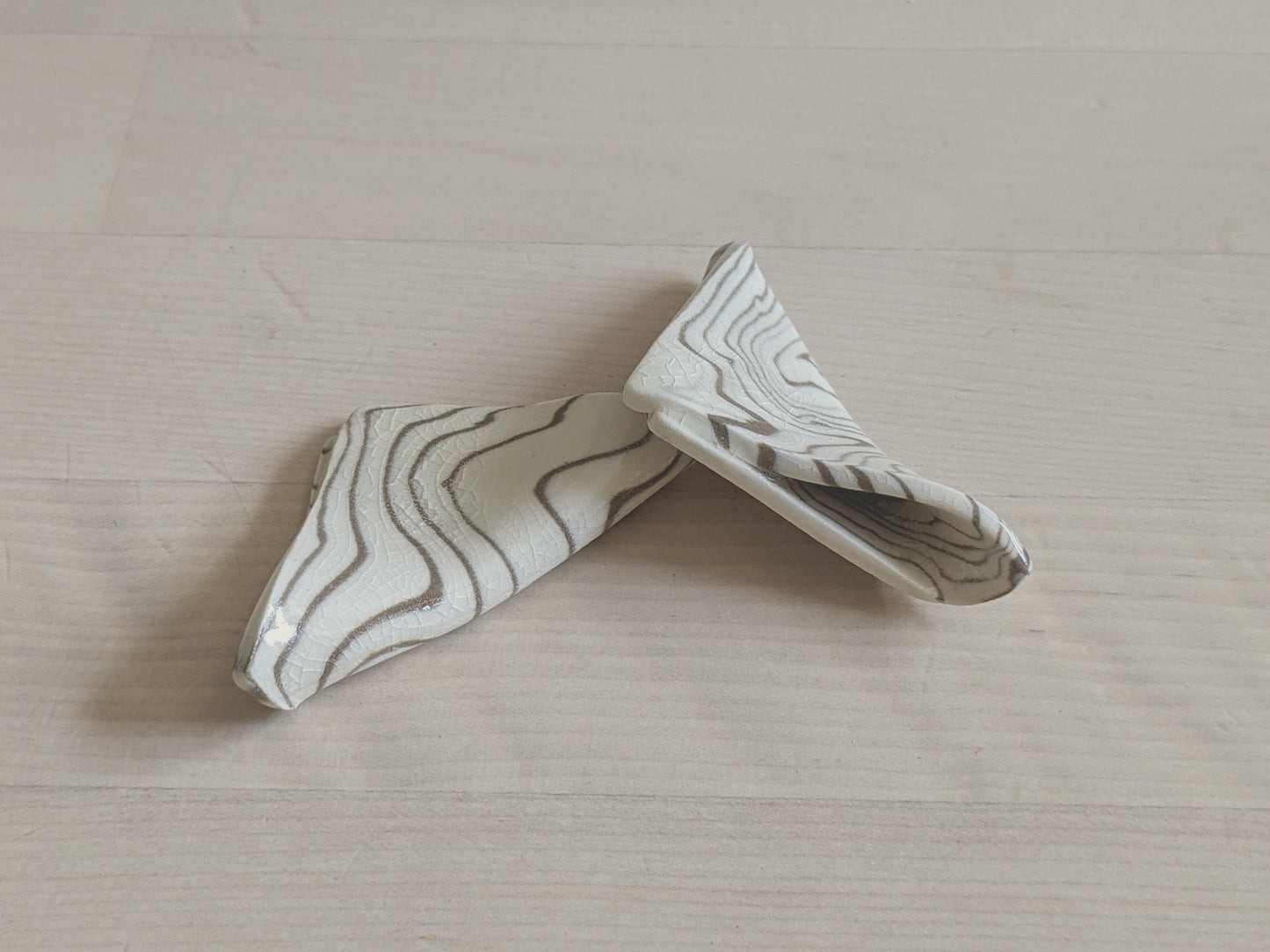 Marble Patterned Chopstick Rests Set of 2